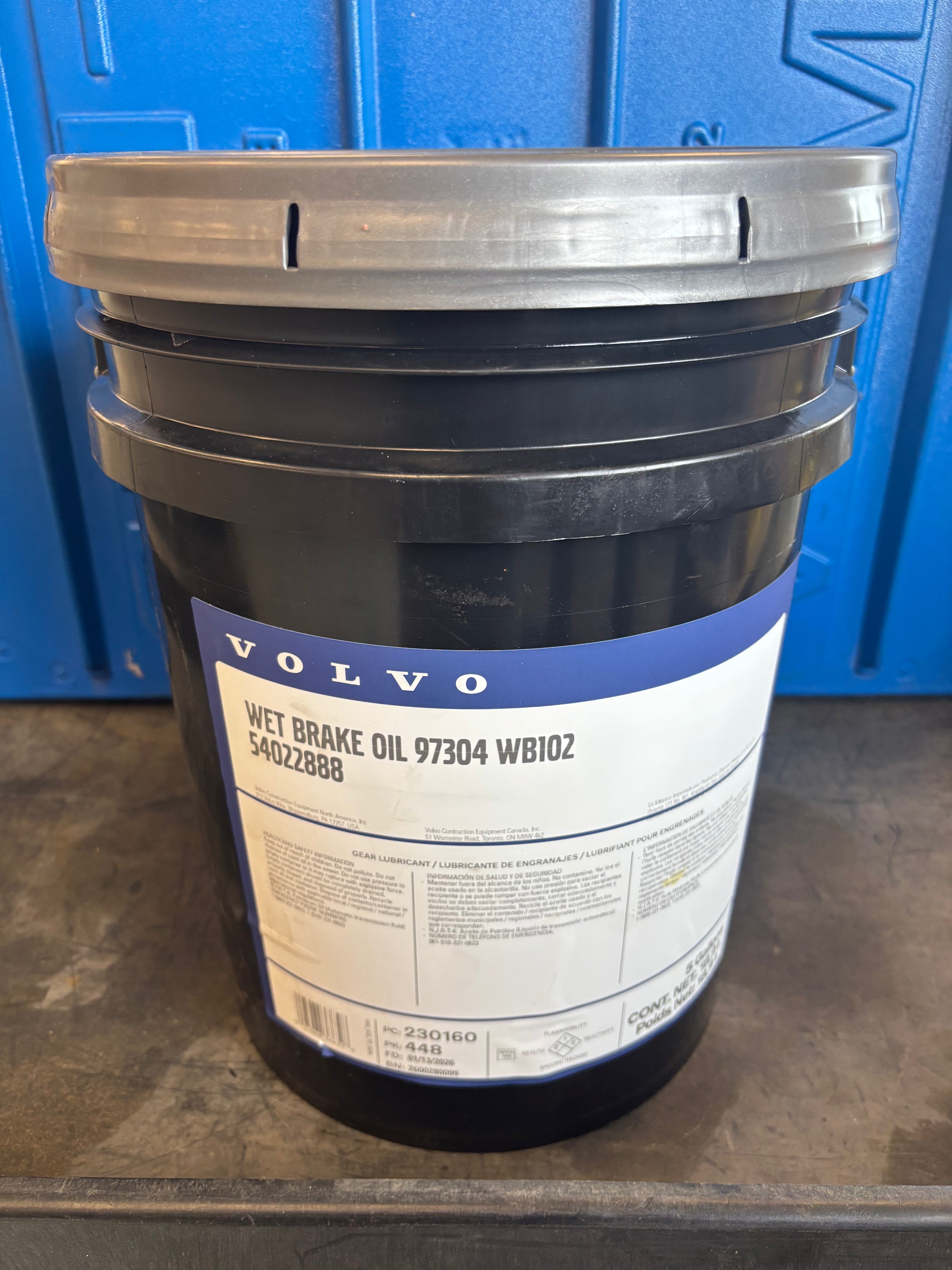 54022888 - WB102 Wet Brake Oil 5G